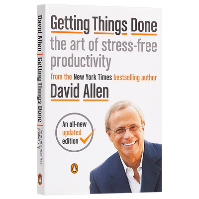 【中商原版】尽管去做：无压工作的艺术 英文原版 Getting Things Done 戴维艾伦
