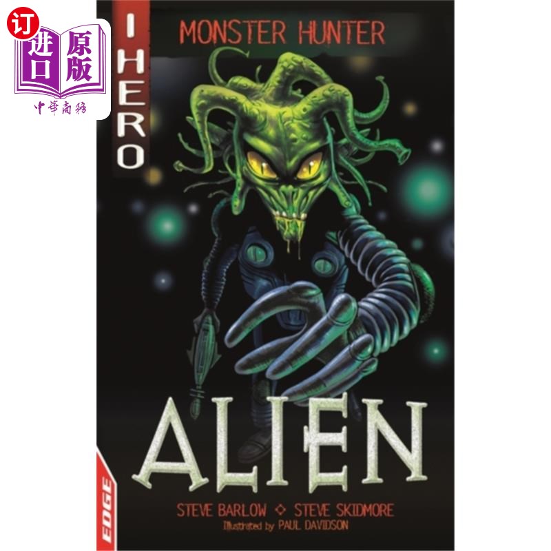 海外直订EDGE: I HERO: Monster Hunter: Alien 英雄:怪物猎人:外星人