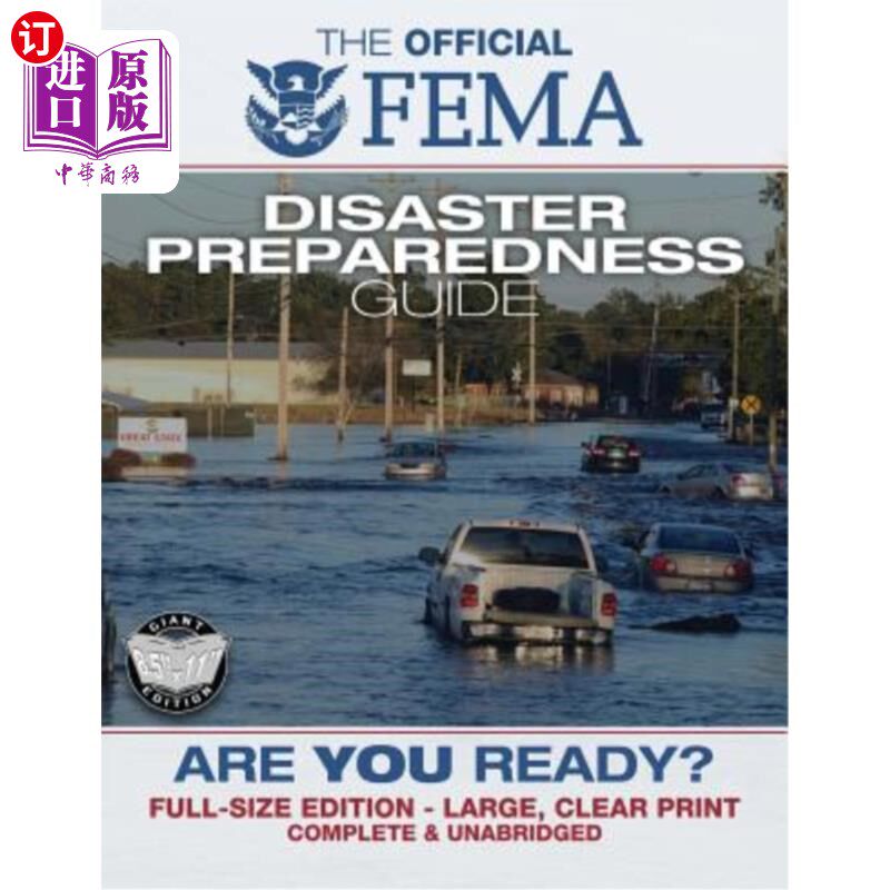海外直订医药图书Fema: Are You Ready? An In-Depth Guide to Citizen Preparedness 你准备好了吗?公民防范的深度指南