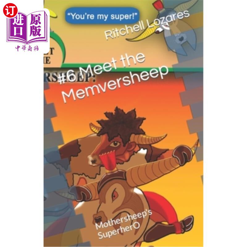 海外直订#6 Meet the Memversheep: Mothersheep's SuperherO #6.见见Memversheep:母羊的超级英雄