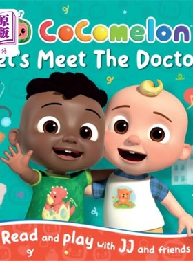 海外直订COCOMELON: LET'S MEET THE DOCTOR PICTURE BOOK Cocomelon:让我们见见医生图画书