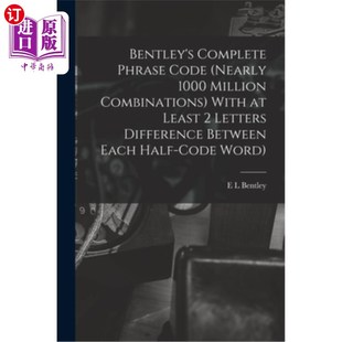 Code Million Phrase 本特利 近10 海外直订Bentley Least nearly Complete With Combinations 1000 完整短语代码