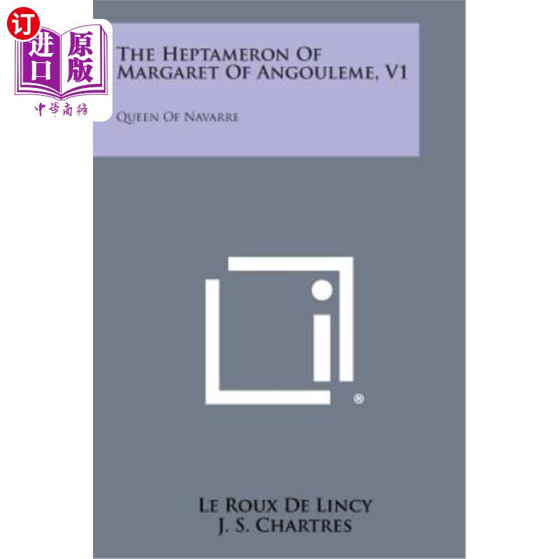 海外直订The Heptameron of Margaret of Angouleme, V1: Queen of Navarre 安哥利姆玛格丽特七巧板，V1：纳瓦拉女王
