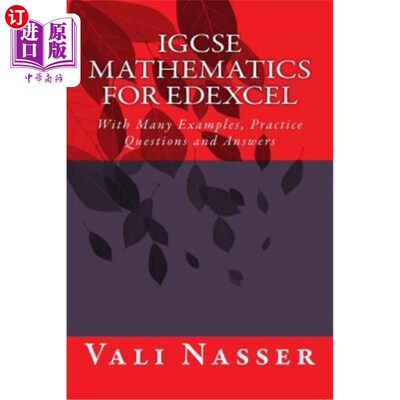 海外直订Igcse Mathematics for Edexcel: With Many Examples, Practice Questions and Answer Edexcel的IG