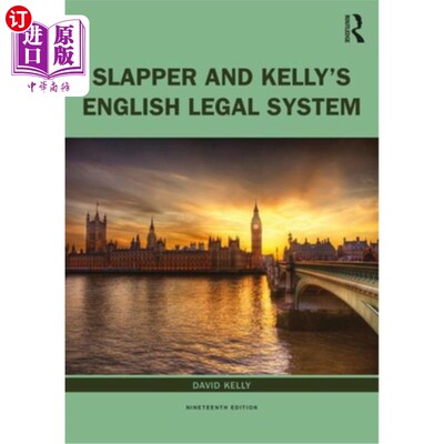 海外直订Slapper and Kelly's the English Legal System 斯莱普和凯利是英国法律体系