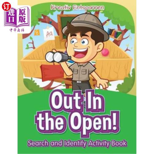 海外直订Out In the Open! Search and Identify Activity Book 到外面去！搜索并识别活动手册
