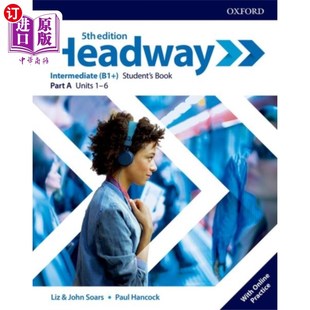 with 在线练习 Student 课程进展：中级：学生用书A Practice Online Book Intermediate 海外直订Headway