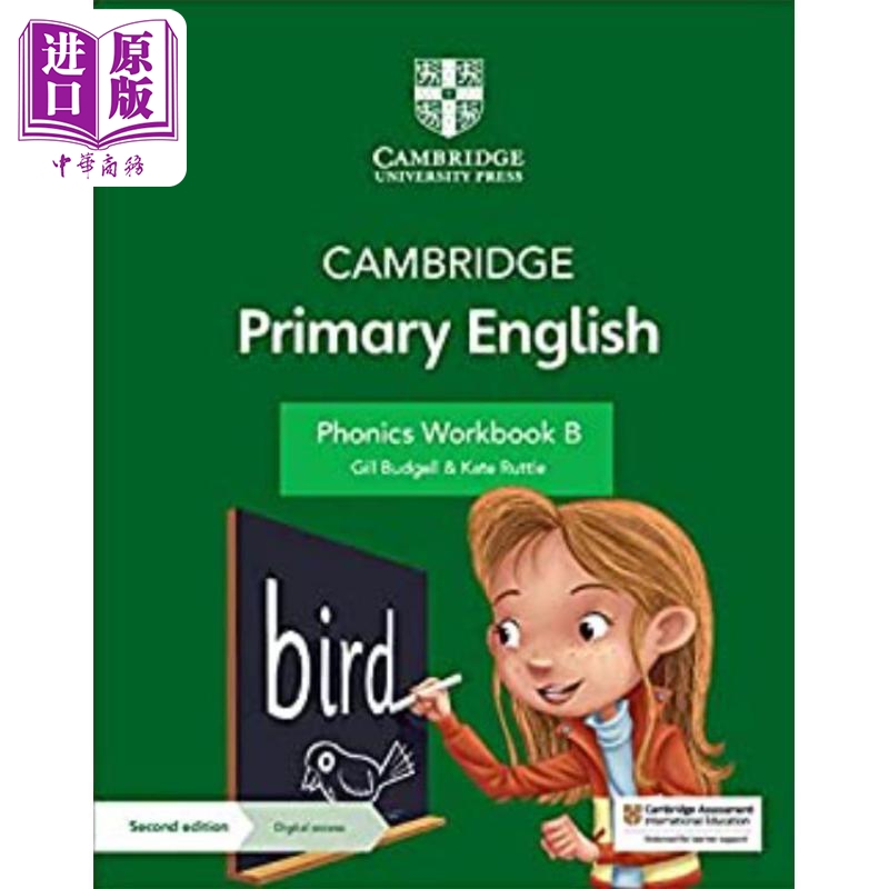 NEW Cambridge Primary English Phonics Workbook B剑桥小学英语自然拼读练习册B【中商原版】