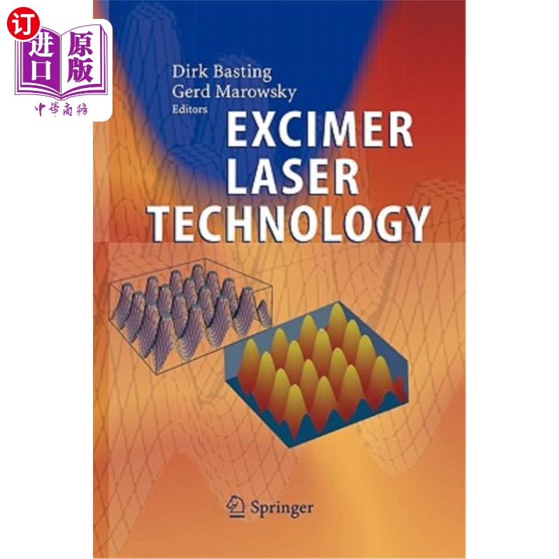 海外直订Excimer Laser Technology 准分子激光技术