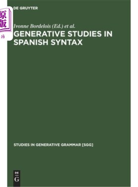 海外直订Generative Studies in Spanish Syntax 西班牙语句法生成研究