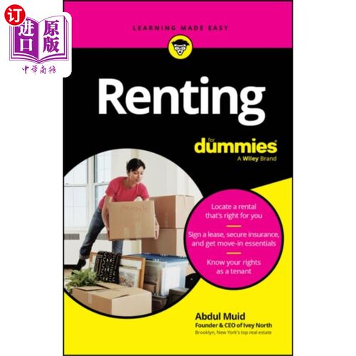 海外直订Renting For Dummies 傻瓜租房