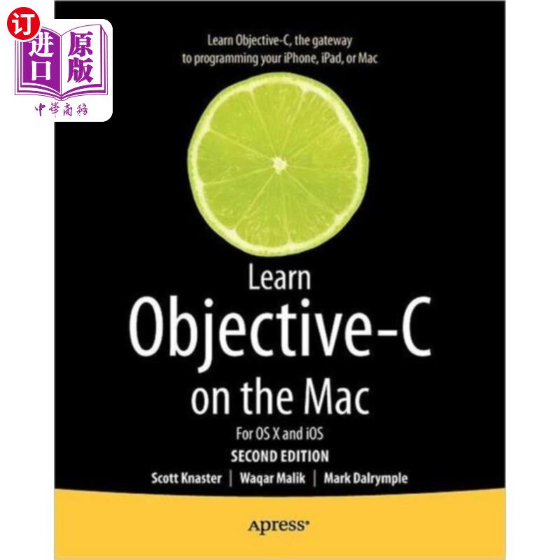 海外直订Learn Objective-C on the Mac 在Mac上学习Objective-C