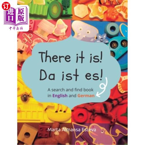 海外直订There it is! Da ist es!: A search and find book in English and German 它在那儿!是的!:一本英语和德语的查找书