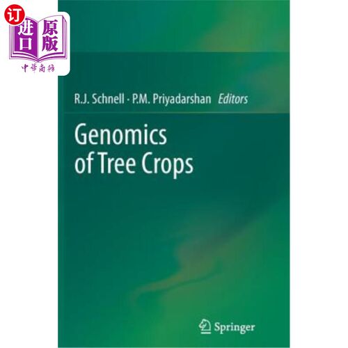 海外直订Genomics of Tree Crops 林木作物基因组学
