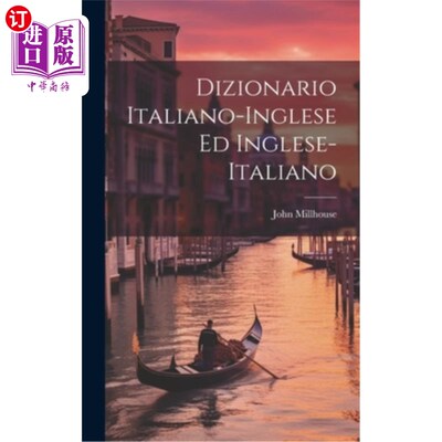 海外直订Dizionario Italiano-inglese Ed Inglese-italiano 意大利人是意大利人