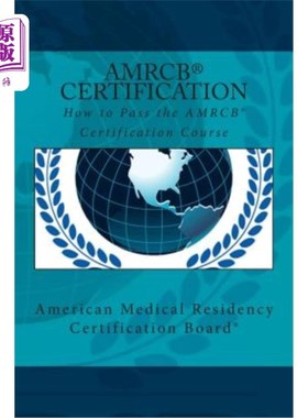 海外直订How to Pass the AMRCB Certification Course 如何通过AMRCB认证课程