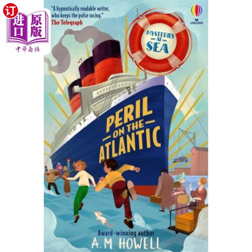 海外直订Mysteries at Sea: Peril on the Atlantic 《海上之谜:大西洋上的危险