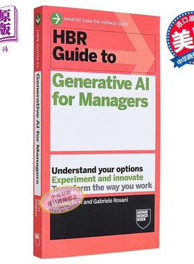 预售 哈佛商业评论指南系列 管理者生成式人工智能 HBR Guide to Generative AI for Managers 英文原版 Elisa Farri【中商原版】