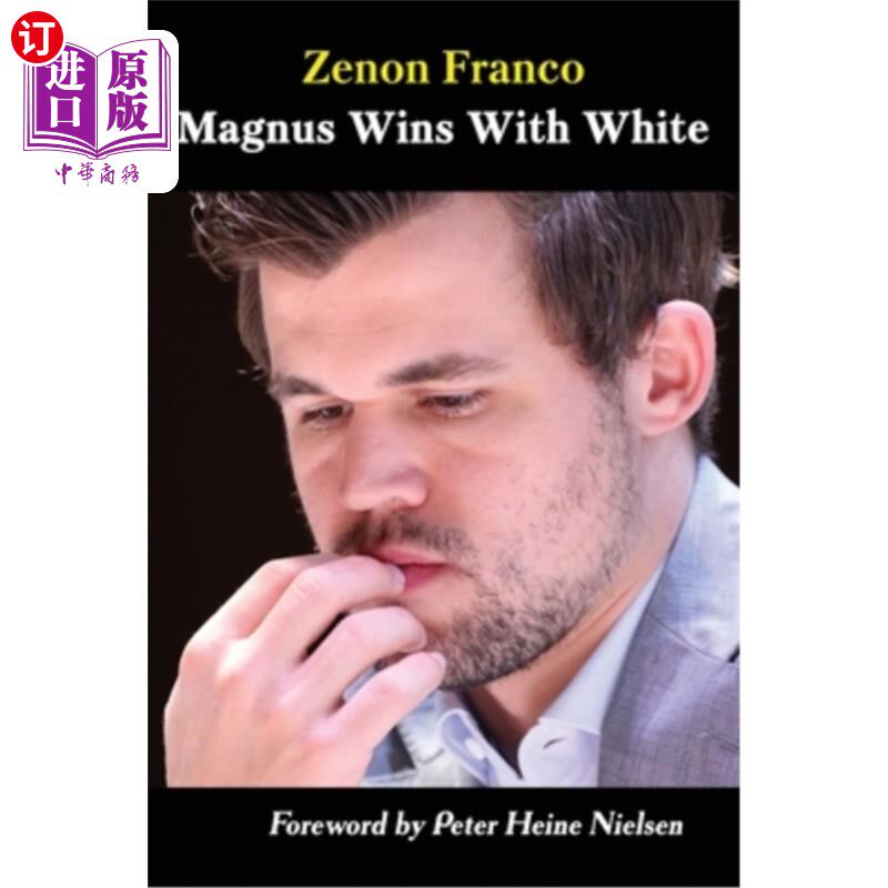 海外直订Magnus Wins With White 马格努斯赢了白牌