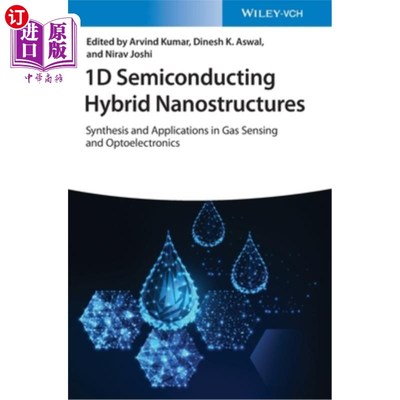 海外直订1d Semiconducting Hybrid Nanostructures: Synthesis and Applications in Gas Sensi 半导体杂化纳米结构的合成及