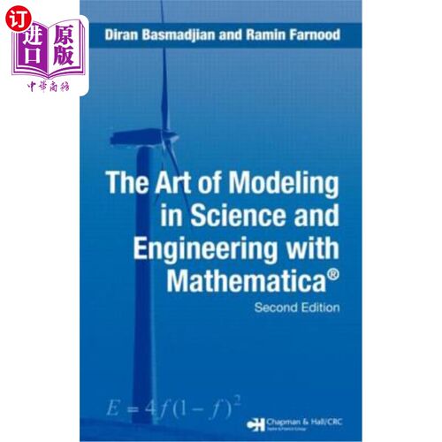 海外直订The Art of Modeling in Science and Engineering with Mathematica 科学与工程建模的艺术与Mathematica