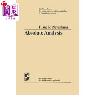 海外直订Absolute 绝对分析 Analysis