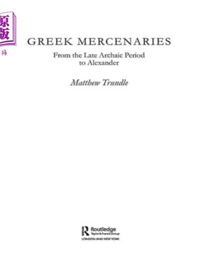 海外直订Greek Mercenaries 希腊雇佣军