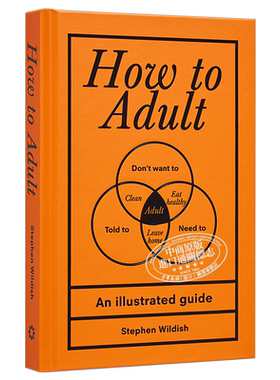 How to Adult 英文原版 如何成为成人 Stephen Wildish【中商原版】