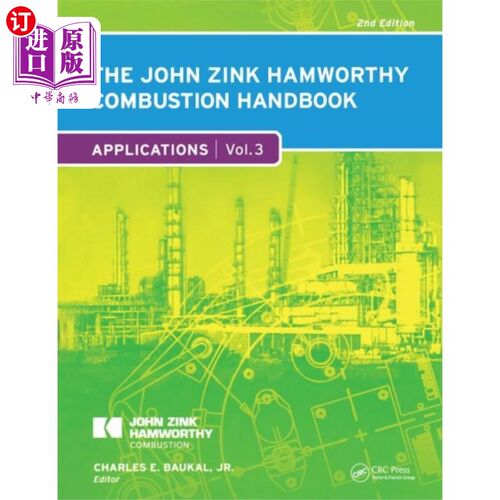海外直订John Zink Hamworthy Combustion Handbook John Zink Hamworthy燃烧手册