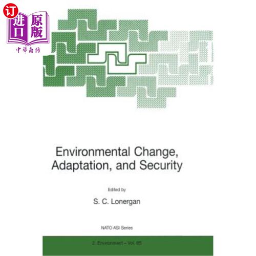 海外直订医药图书Environmental Change, Adaptation, and Security 环境变化、适应和安全