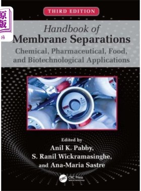 海外直订Handbook of Membrane Separations 膜分离手册
