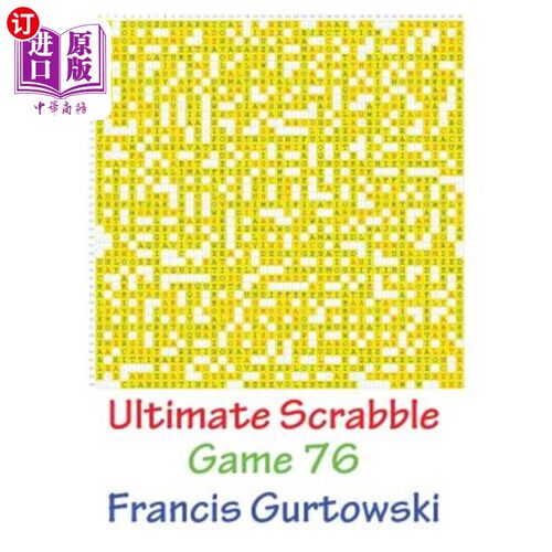 海外直订Ultimate Scrabble Game 76 终极拼字游戏76