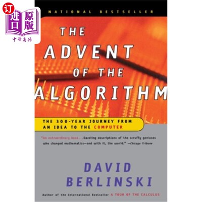 海外直订The Advent of the Algorithm: The 300-Year Journey from an Idea to the Computer 算法的出现：从一个想法到计算
