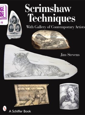 海外直订Scrimshaw Techniques 雕刻技术