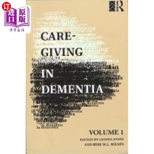 海外直订医药图书Care-Giving in Dementia: Volume 1: Research and Applications 痴呆症护理：第1卷：研究与应用