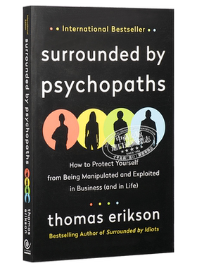 被精神病患者包围 被白痴包围系列 英文原版 Surrounded by Psychopaths Thomas Erikson【中商原版】