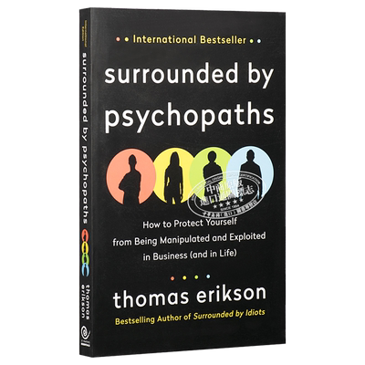 被精神病患者包围 被白痴包围系列 英文原版 Surrounded by Psychopaths Thomas Erikson【中商原版】