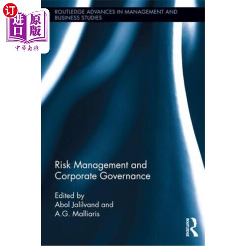 海外直订Risk Management and Corporate Governance 风险管理和公司治理