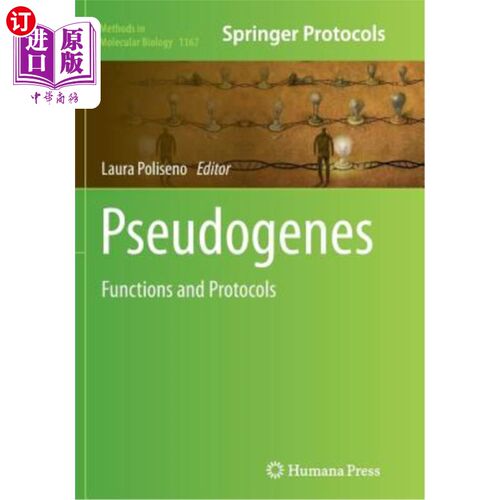 海外直订医药图书Pseudogenes: Functions and Protocols 假基因:功能和协议