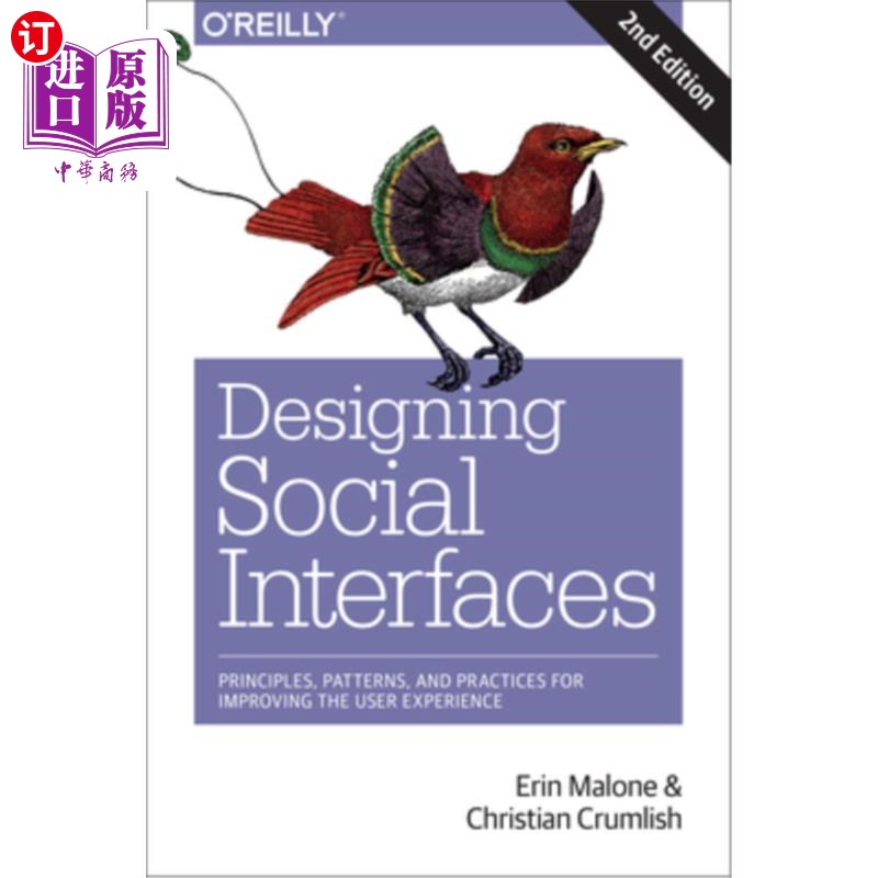 海外直订Designing Social Interfaces: Principles, Patterns, and Practices for Improving t 设计社交界面:改进用户体验