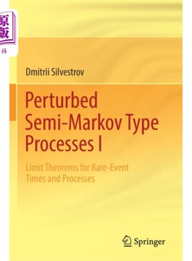 海外直订Perturbed Semi-Markov Type Processes I 摄动半马尔可夫型过程