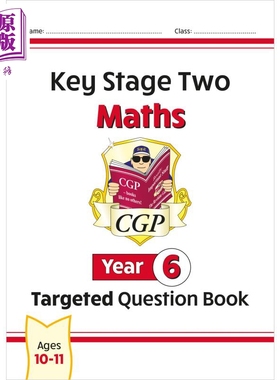 英国CGP KS2 Maths Targeted Question Book - Year 6【中商原版】