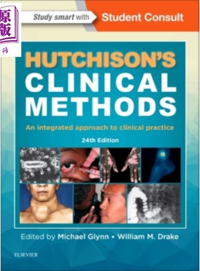 现货 Hutchison临床方法 第24版 英文原版 Hutchison s Clinical Methods Michael Glynn【中商原版】Elsevier