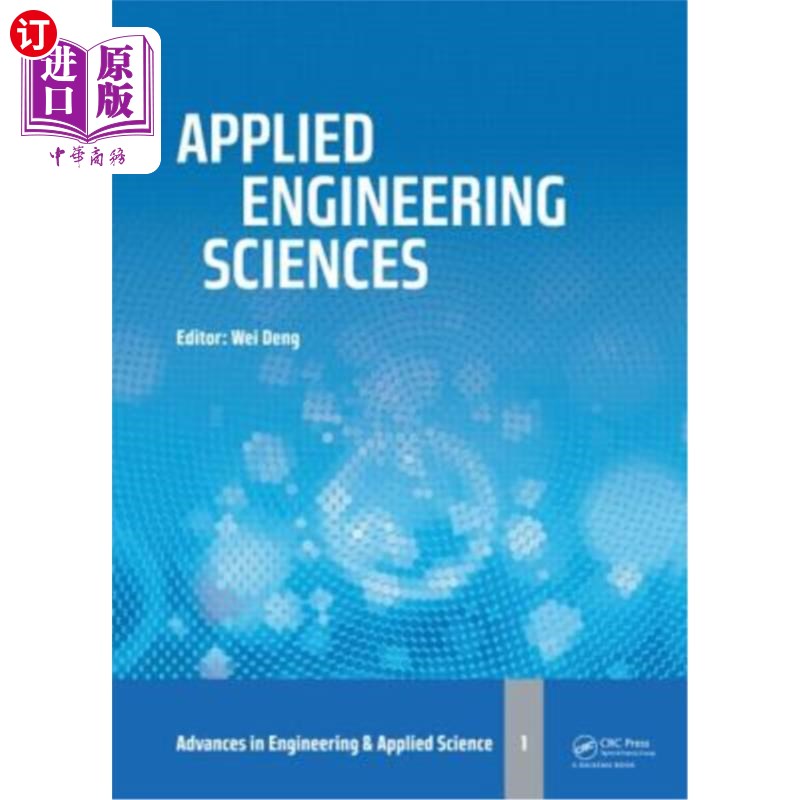 海外直订Applied Engineering Sciences: Proceedings of the 2014 Aasri International Confer 应用工程科学:201