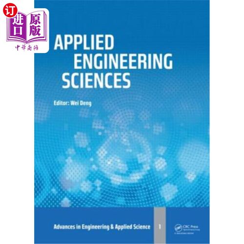 海外直订Applied Engineering Sciences: Proceedings of the 2014 Aasri International Confer 应用工程科学:201