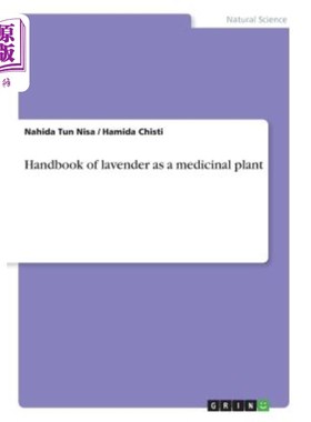 海外直订Handbook of lavender as a medicinal plant 薰衣草药用植物手册