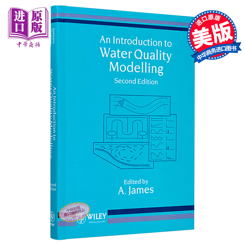 现货 水质建模入门 第2版 An Introduction to Water Quality Modelling 英文原版 A. James【中商原版】Wiley