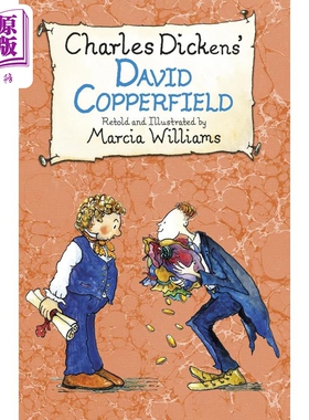 预售 狄更斯少年版 大卫科波菲尔 Dickens David Copperfield英文原版 儿童经典文学 插图故事章节书 进口童书 9岁以上【中商原版?