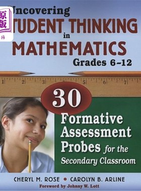 海外直订Uncovering Student Thinking in Mathematics, Grades 6-12: 30 Formative Assessment 6-12年级：30次中学课堂形