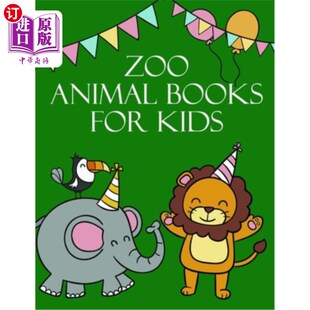 Lovers for Funny Coloring Books Kids Stress 海外直订Zoo Pages Animal